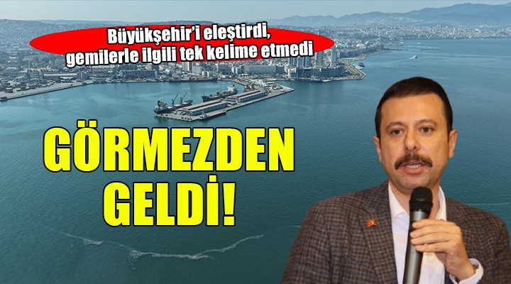 AK Partili Kaya Körfez'i kirleten gemileri es geçti, Büyükşehir'i eleştirdi!