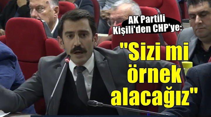AK Partili Kişili: 28 ilçe artı Büyükşehir i toplasanız Menemen deki hizmeti gösteremezsiniz 