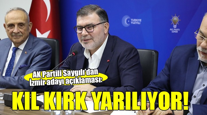 AK Partili Saygılı dan 30 ilçe ve Büyükşehir mesajı...