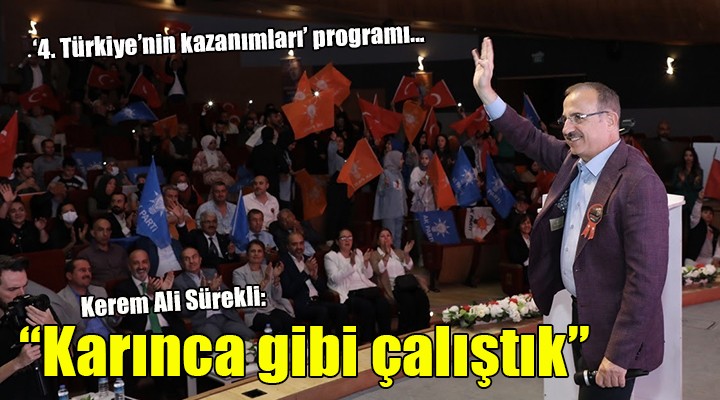 AK Partili Sürekli:  Biz karınca gibi çalışırken onlar ipe un serdi