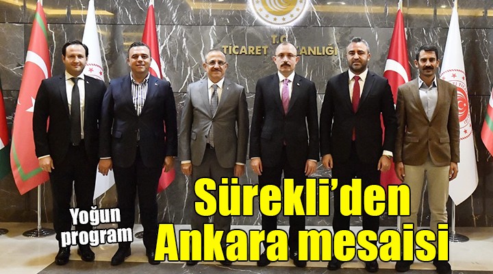 AK Partili Sürekli den Ankara mesaisi...