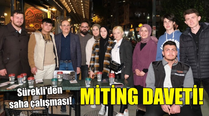 AK Partili Sürekli’den miting daveti!