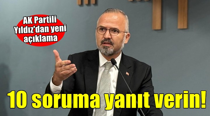 AK Partili Yıldız dan CHP li Özkan a yeni cevap!