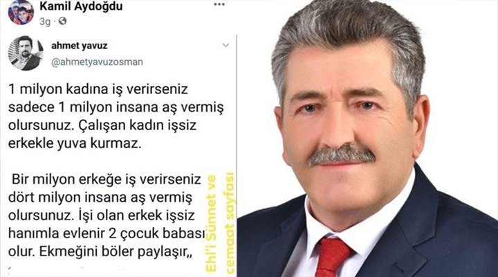 AK Partili isimden tepki çeken  Çalışan kadın  açıklaması