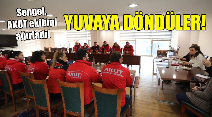 AKUT Selçuk ekibi yuvaya döndü!