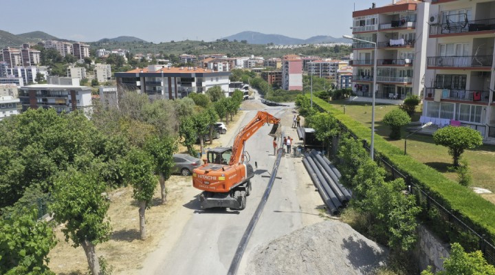 ASKİ, Kuşadası nda altyapı hatlarını yeniliyor!