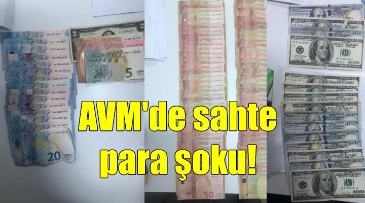 AVM de sahte para şoku!