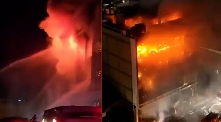 AVM de yangın: 60 kişi hayatını kaybetti