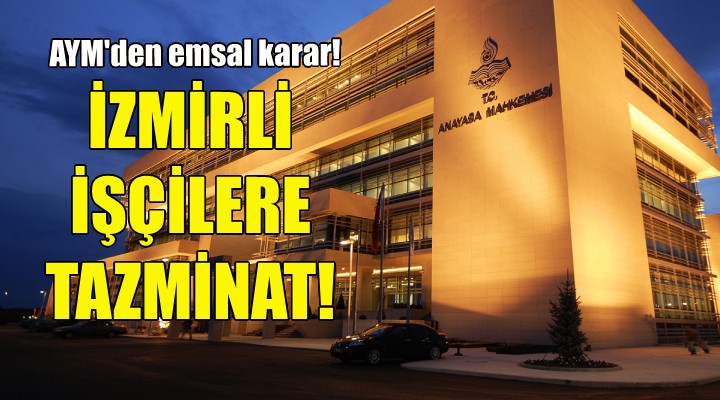 AYM den emsal karar!