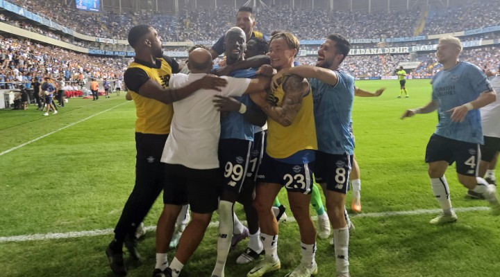 Adana Demirspor dan müthiş galibiyet!