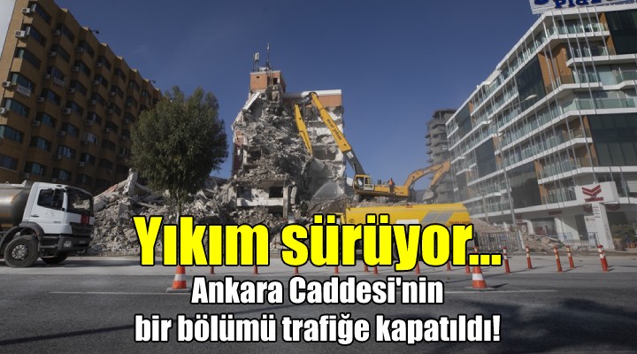 Ağır hasarlı binaların yıkımı sürüyor!