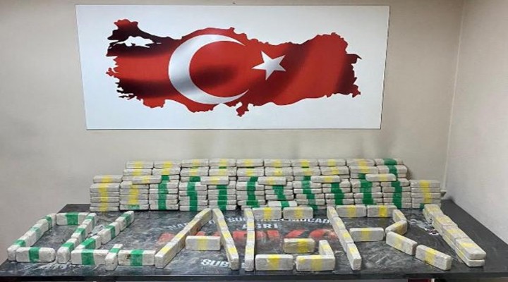 Ağrı da 167 kilogram eroin ele geçirildi!