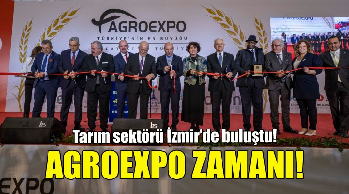 Agroexpo 18. kez kapılarını açtı!
