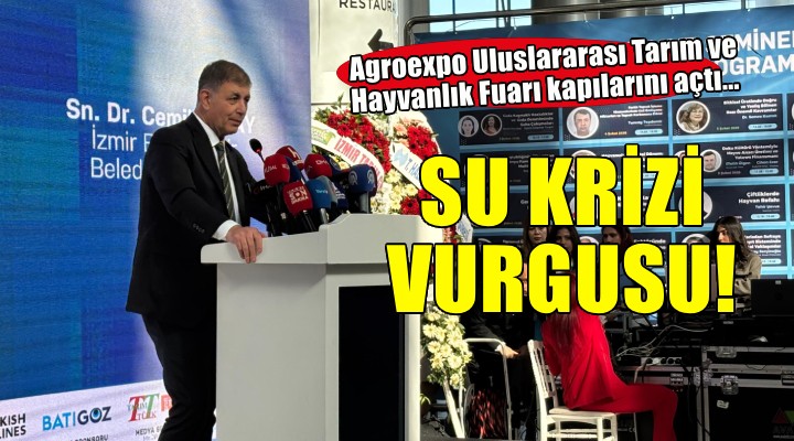 Agroexpo Uluslararası Tarım ve Hayvanlık Fuarı kapılarını açtı...