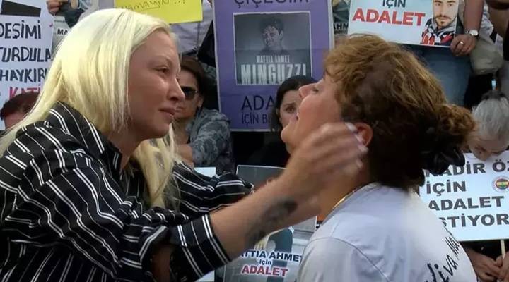 Ahmet Minguzzi nin annesinden adalet nöbeti