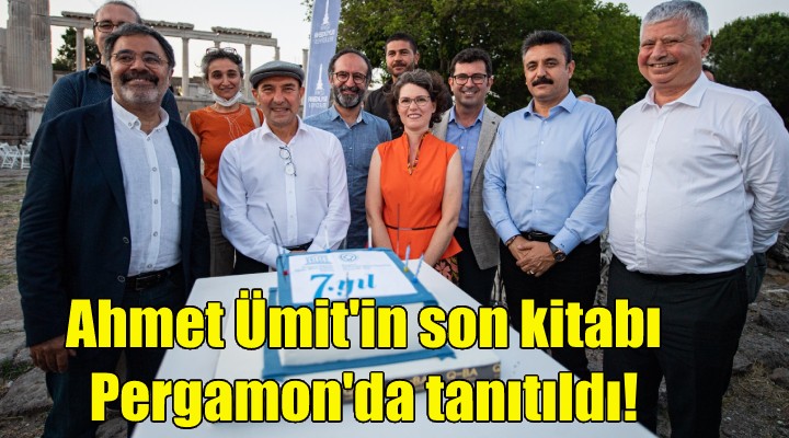 Ahmet Ümit’in son kitabı Pergamon da tanıtıldı!