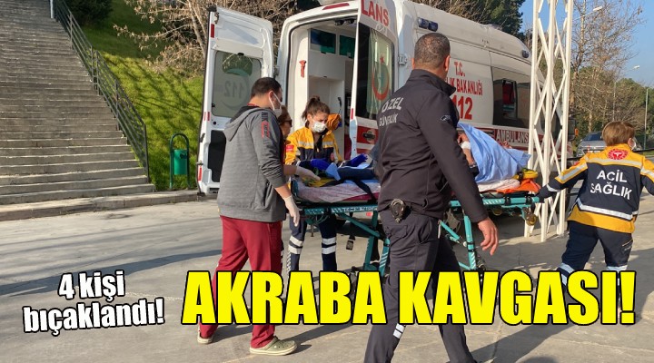 Akraba kavgasında kan aktı!