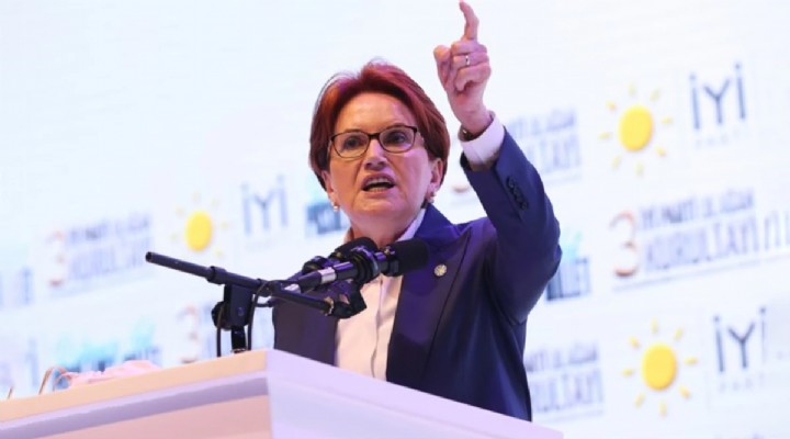 Akşener: Savaş ilanı kabul ediyorum!