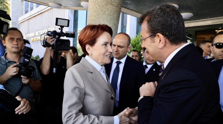 Akşener den İmamoğlu na ziyaret!