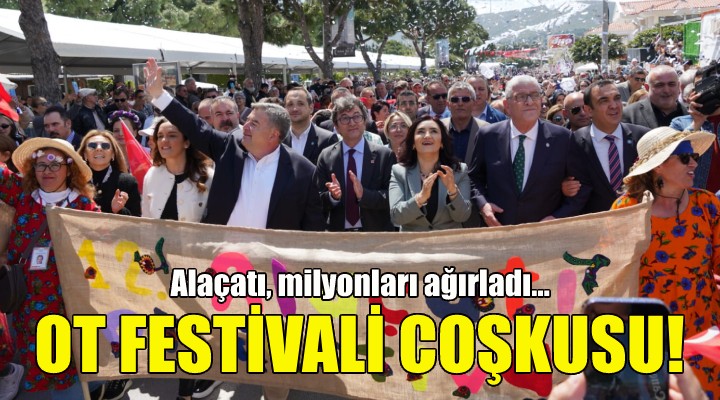 Alaçatı Ot Festivali milyonları ağırladı!
