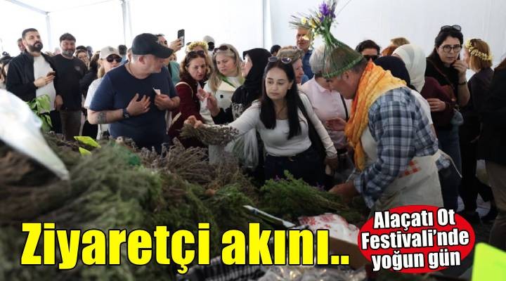 Alaçatı Ot Festivali’nde yoğun cumartesi: Söyleşiler, gastronomi ve büyük ilgi
