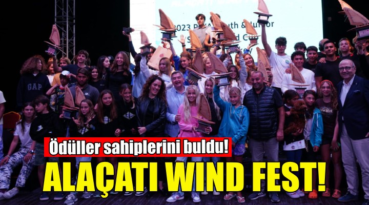 Alaçatı Wind Fest’te ödüller sahiplerini buldu!