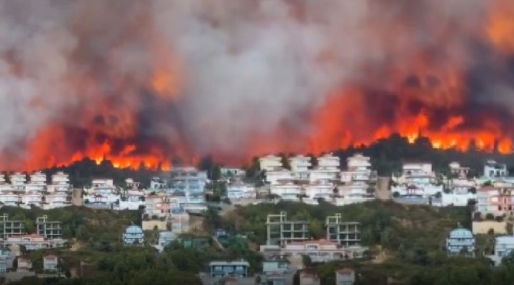 Alanya yanıyor!
