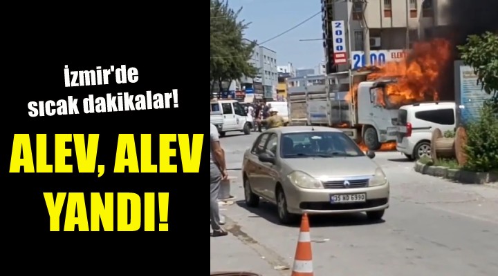 Alev, alev yandı!