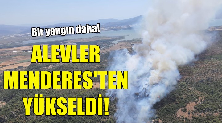 Alevler Menderes ten yükseldi!