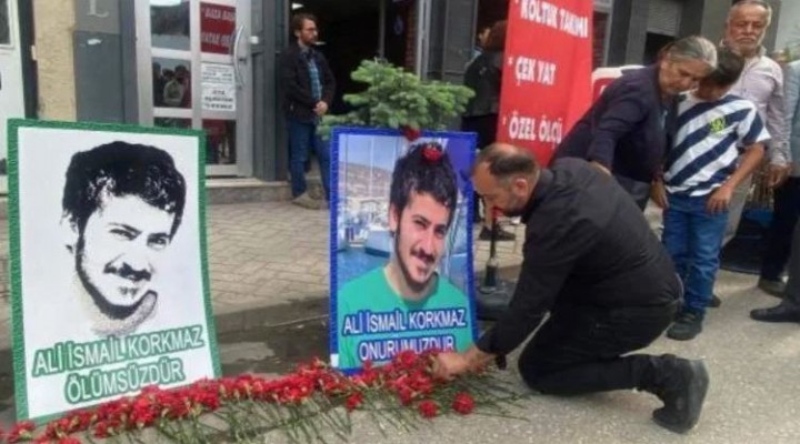 Ali İsmail Korkmaz saldırıya uğradığı sokakta anıldı