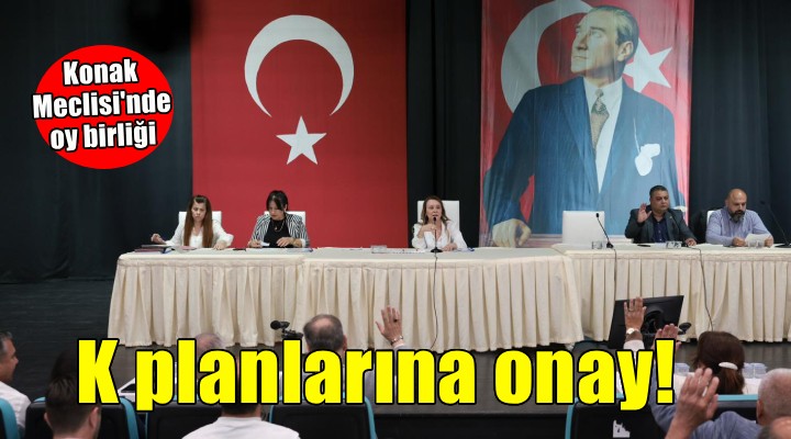 Alsancak'ta K planlarına oy birliği