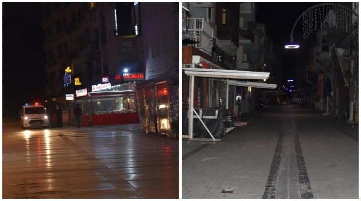 Alsancak ta Koronavirüs sessizliği!