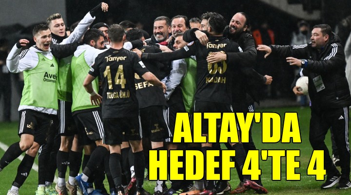 Altay 4 te 4 peşinde