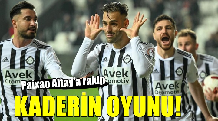 Altay Şanlıurfaspor u ağırlıyor