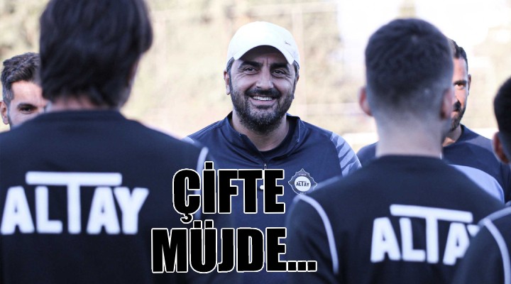 Altay a çifte müjde