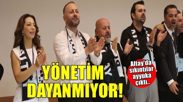 Altay a yönetim dayanmıyor