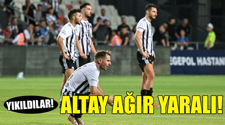 Altay ağır yaralı!