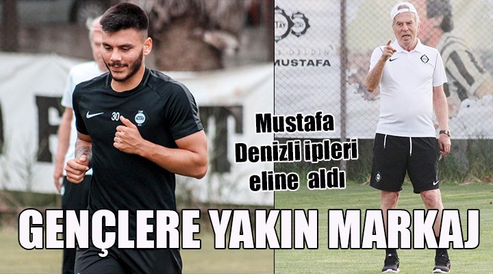 Altay da Mustafa Denizli den gençlere markaj