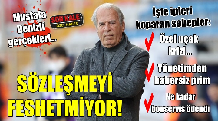 Altay da Mustafa Denizli gerçekleri... İŞTE İPLERİ KOPARAN SEBEPLER!