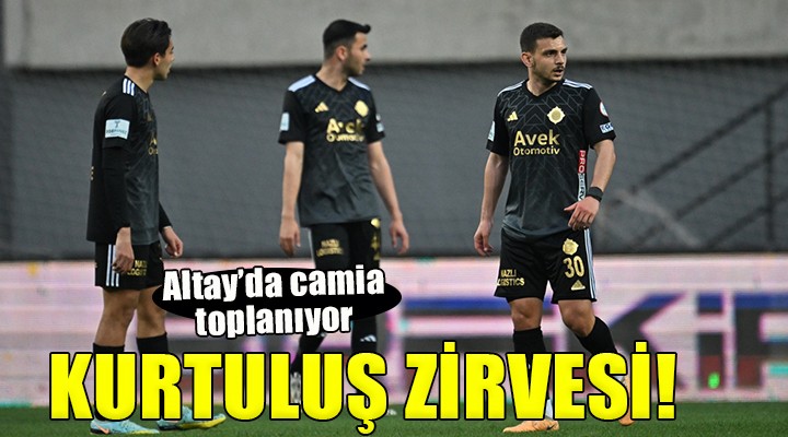 Altay da camia toplanıyor