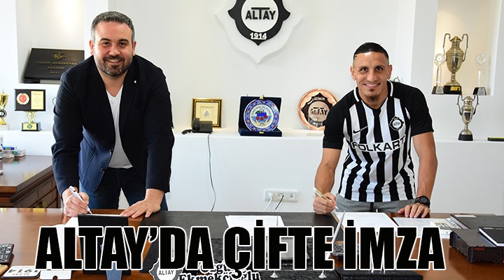 Altay da çifte imza