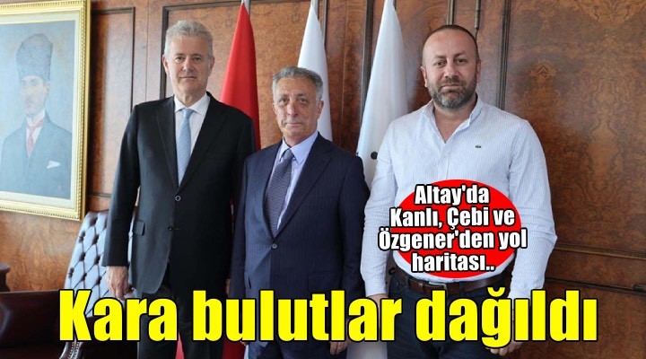 Altay'da kara bulutlar dağıldı