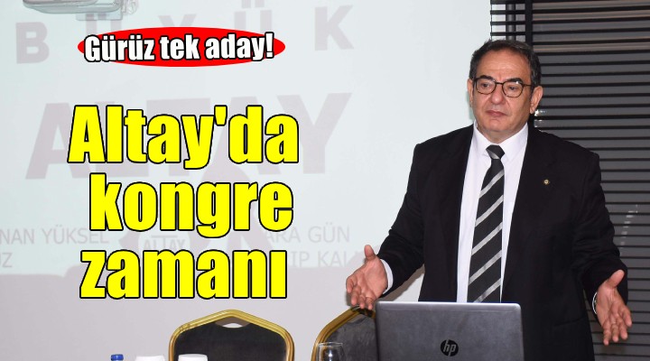 Altay da kongre zamanı