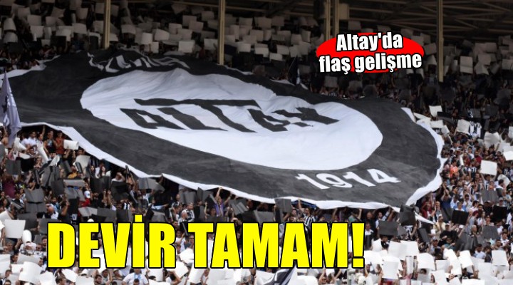 Altay da şirket devredildi!