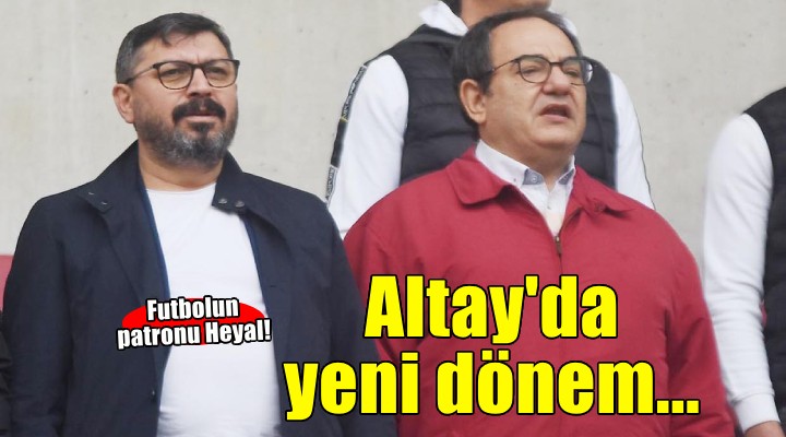 Altay da şirketin devri ikinci kez gerçekleşti