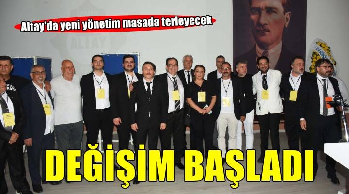 Altay da yeni yönetim masada terleyecek