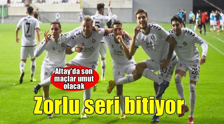 Altay'da zorlu seri bitiyor