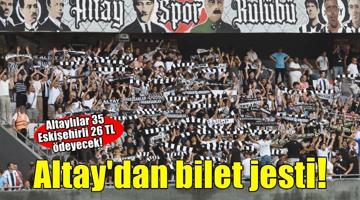 Altay dan bilet jesti
