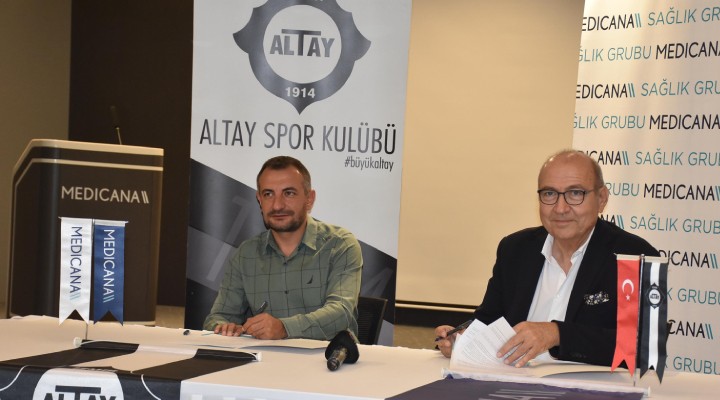 Altay dan sponsorluk anlaşması!