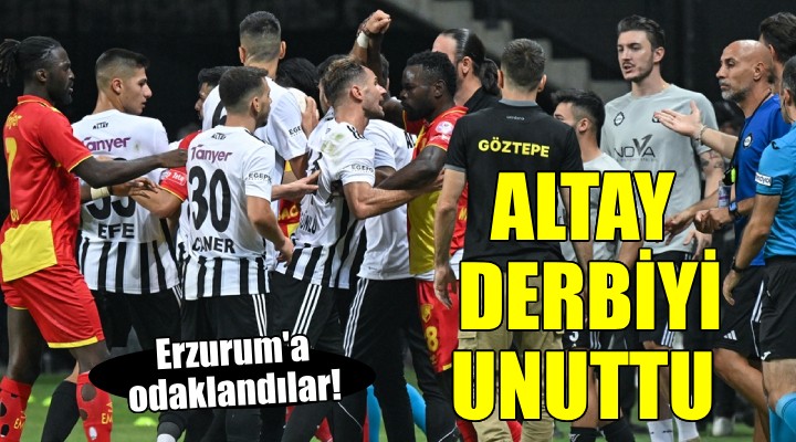 Altay derbiyi unuttu